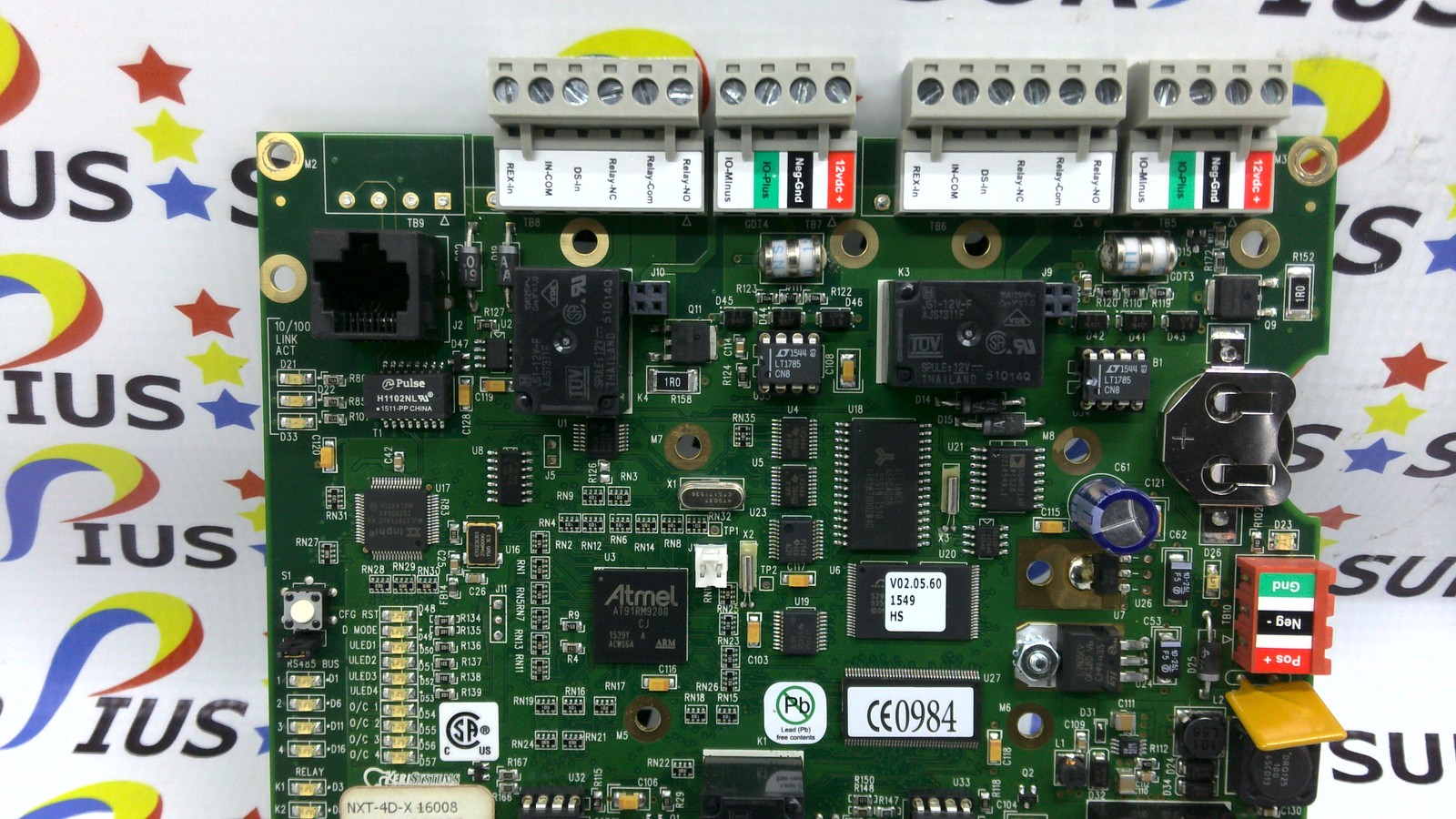USSP Keri Systems NXT-4D-X 16008 Access Control Panel Board