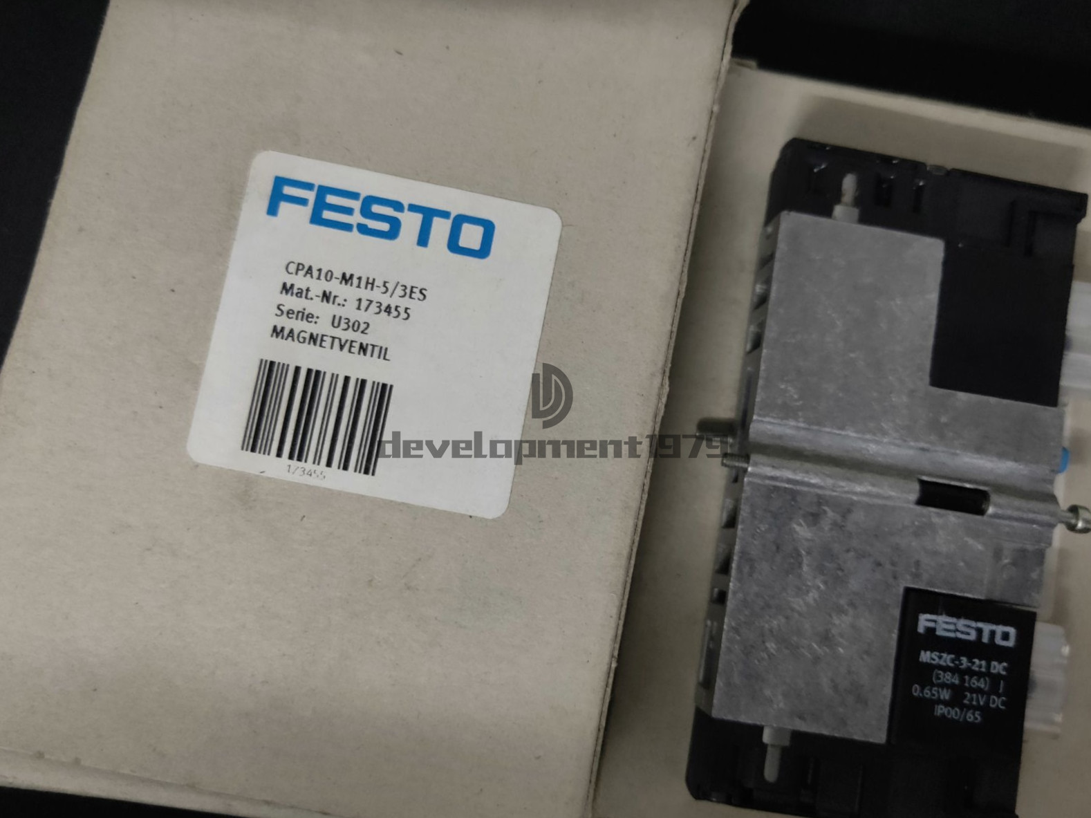 1PCS NEW FESTO CPA10-M1H-5/3-ES 173455 solenoid valve
