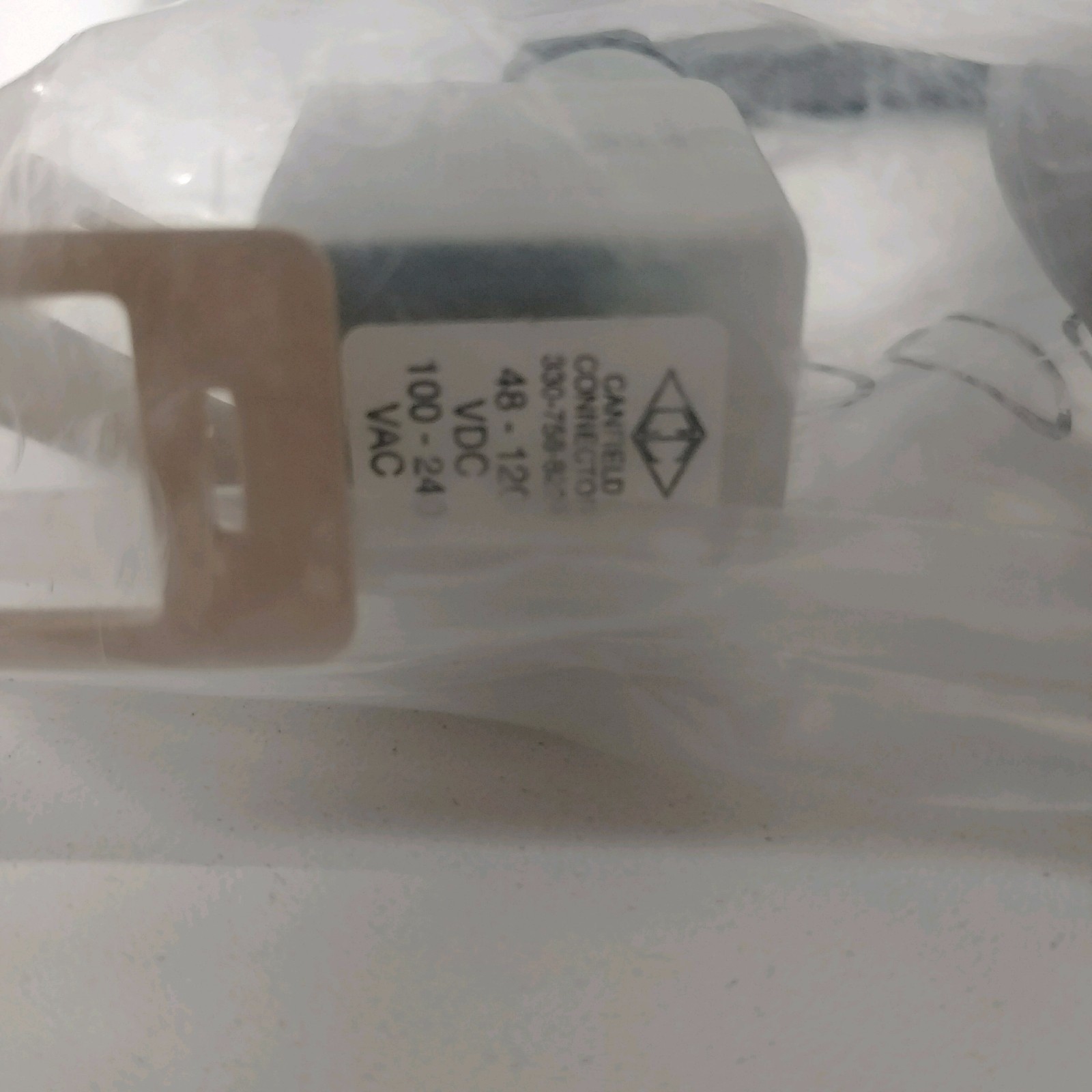 LOT OF 2! CANFIELD 48-120V SOLENOID CONNECTION CABLES 5167-101000-2 3307588299