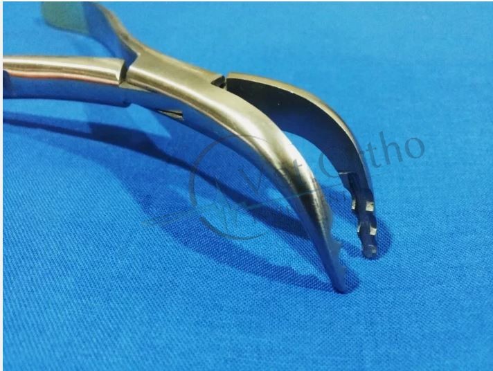 5 LOWER ATRAUMATIC FISH HOOK ROOT TIP DENTAL EXTRACTING FORCEP 90 DEG INSTRUMENT