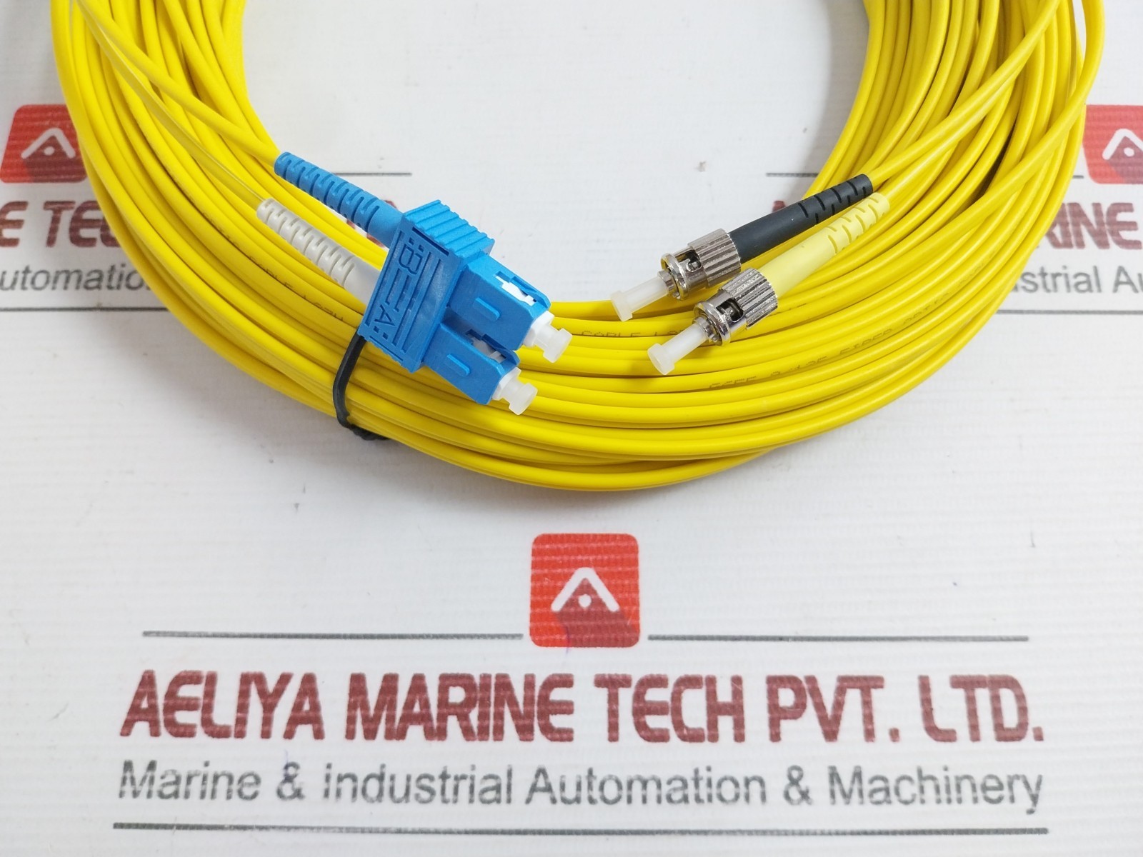 FPC-ST-SC-03-D-L-025 ST-SC Duplex Single Mode Fiber Optic Patch Cable 25M