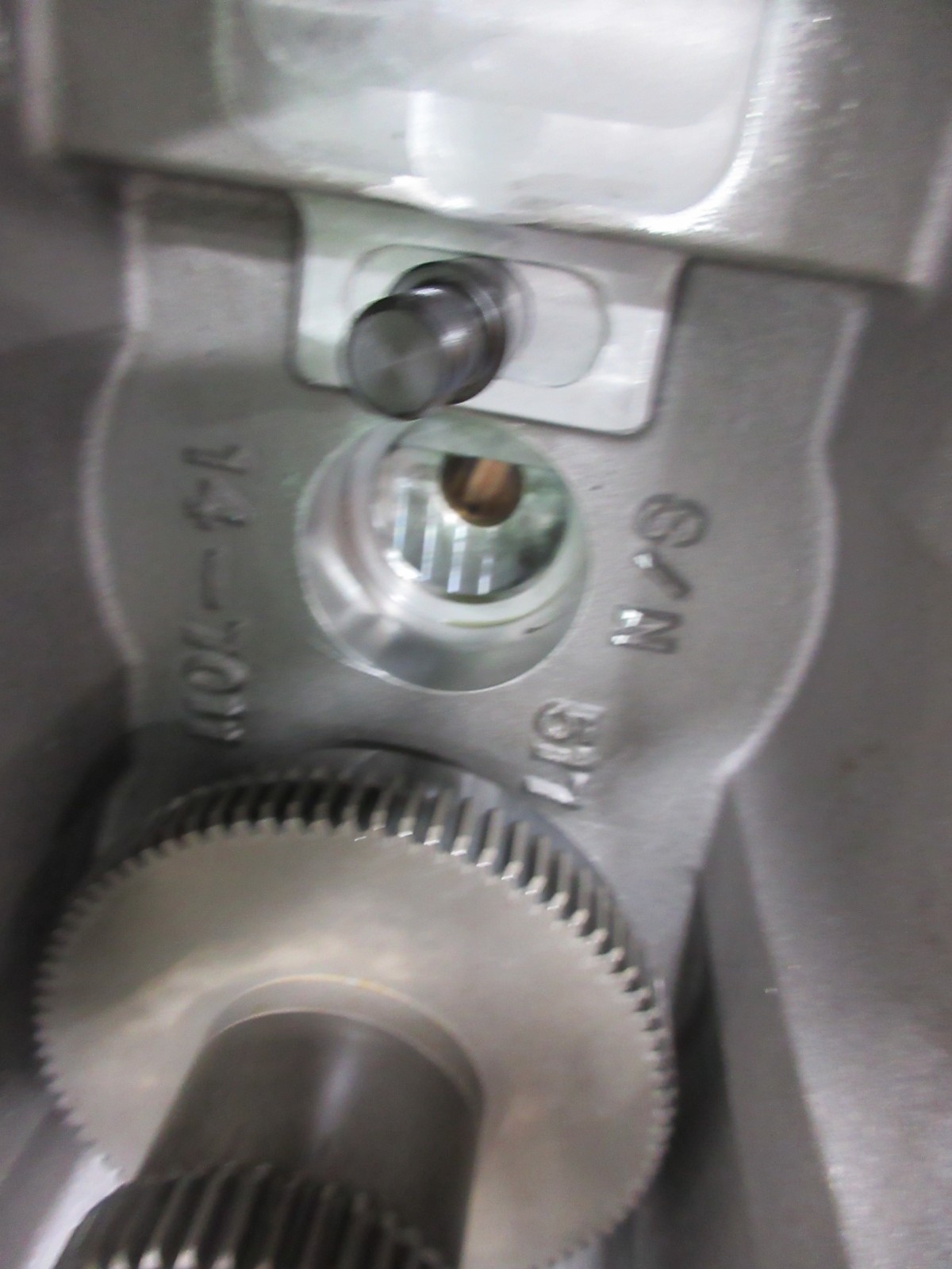 HAAS VF-1 CNC VERTICAL MILL LINCOLN AC MOTOR TEFC TFSM2454CKN 14-7011 GEAR BOX