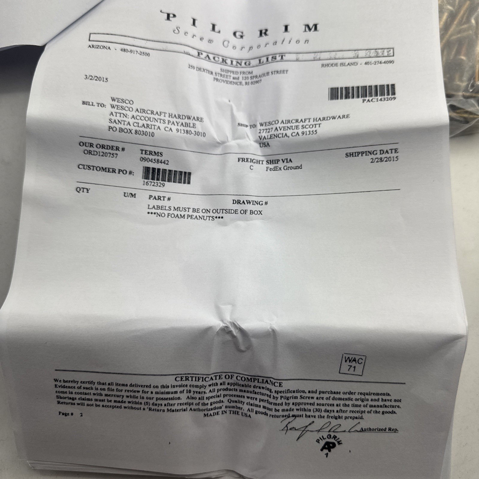 (100) MS35207-270 Screw Military 1 3/4″ Long, 10-32 Pan Head Cadmium Plated
