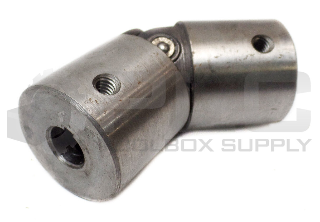 NEW SMS MEER D2578001 UNIVERSAL JOINT, 1/2″ DRIVE TO 1/2″ BORE, L: 3-3/8″