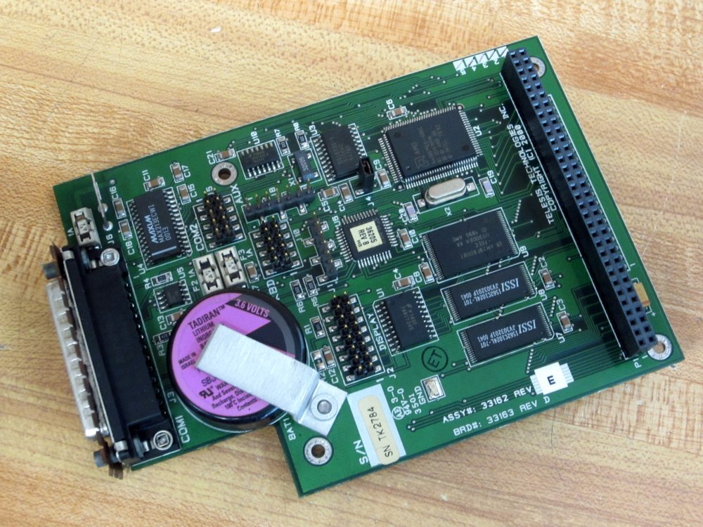 Telesis 33162 Circuit Board 33163 W/O Battery