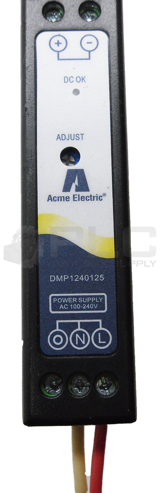 ACME ELECTRIC DMP1240125 DMP1240125 POWER SUPPLY 100-240VAC 0.8A 47-63HZ 24VDC