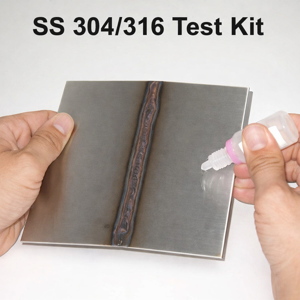 FREE SHIPPING SS304 vs SS316 Stainless Steel Molybdenum Test Kit Checker