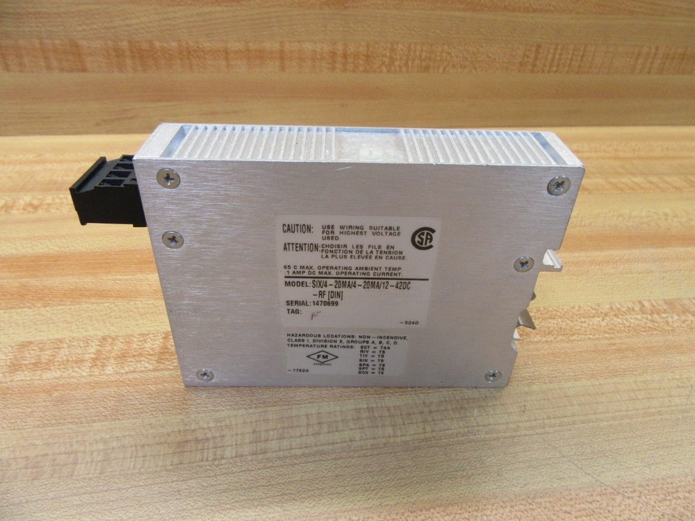 Moore Industries SIX/4-20MA/12-42DC Sig. Conditioner SIX/420MA1242DC