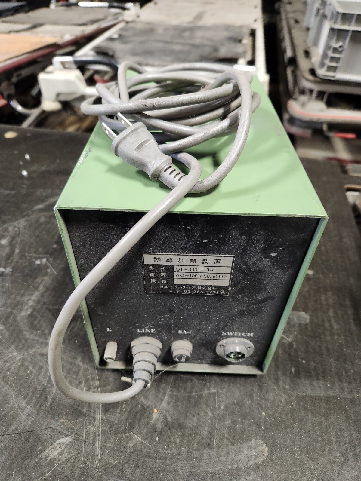 NIPPON FUTURE INDUCTION HEATER UNIT MONITOR UI-3001-3A