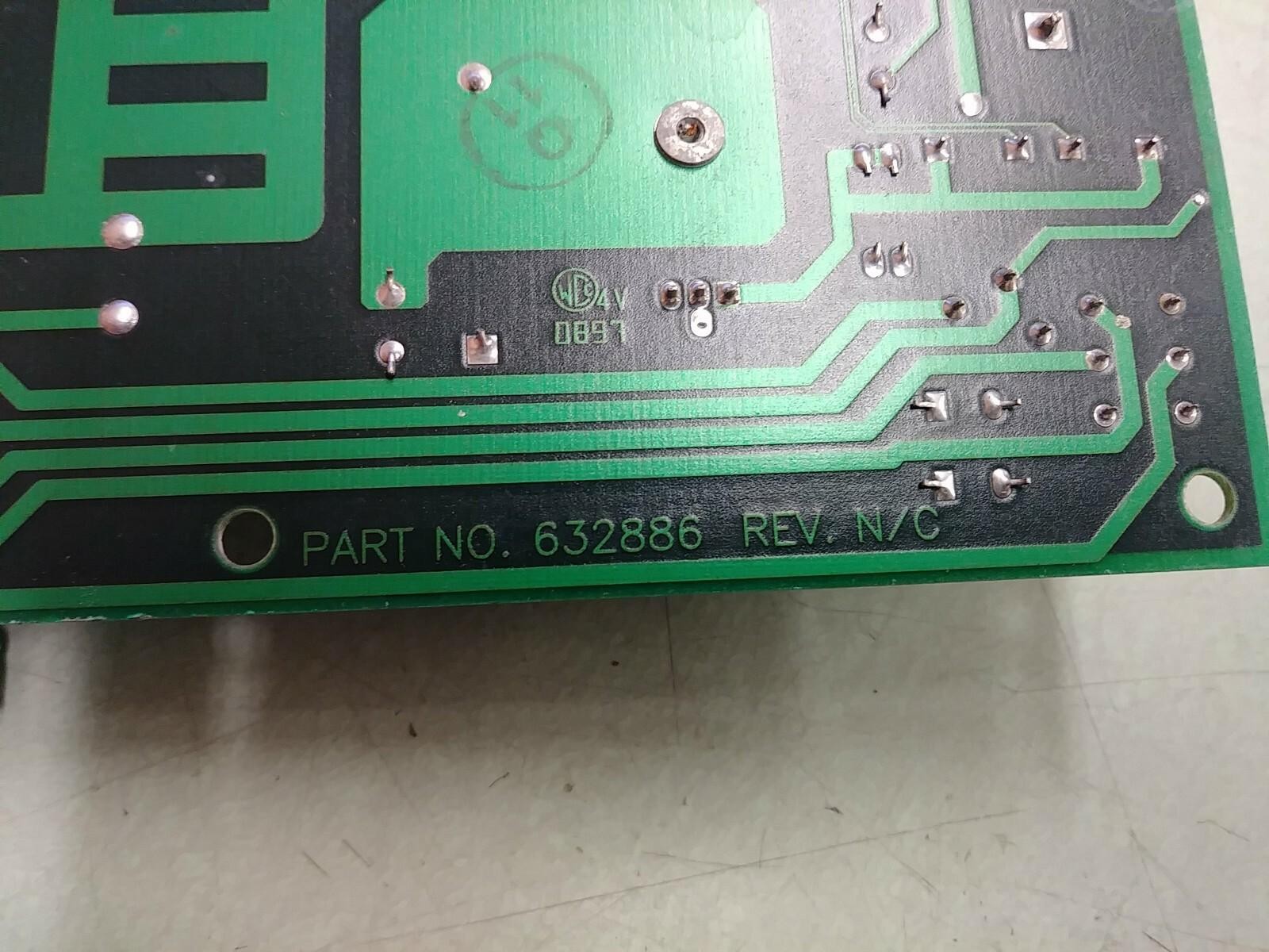RAIN BIRD 632455 REV D MOTHERBOARD 632886