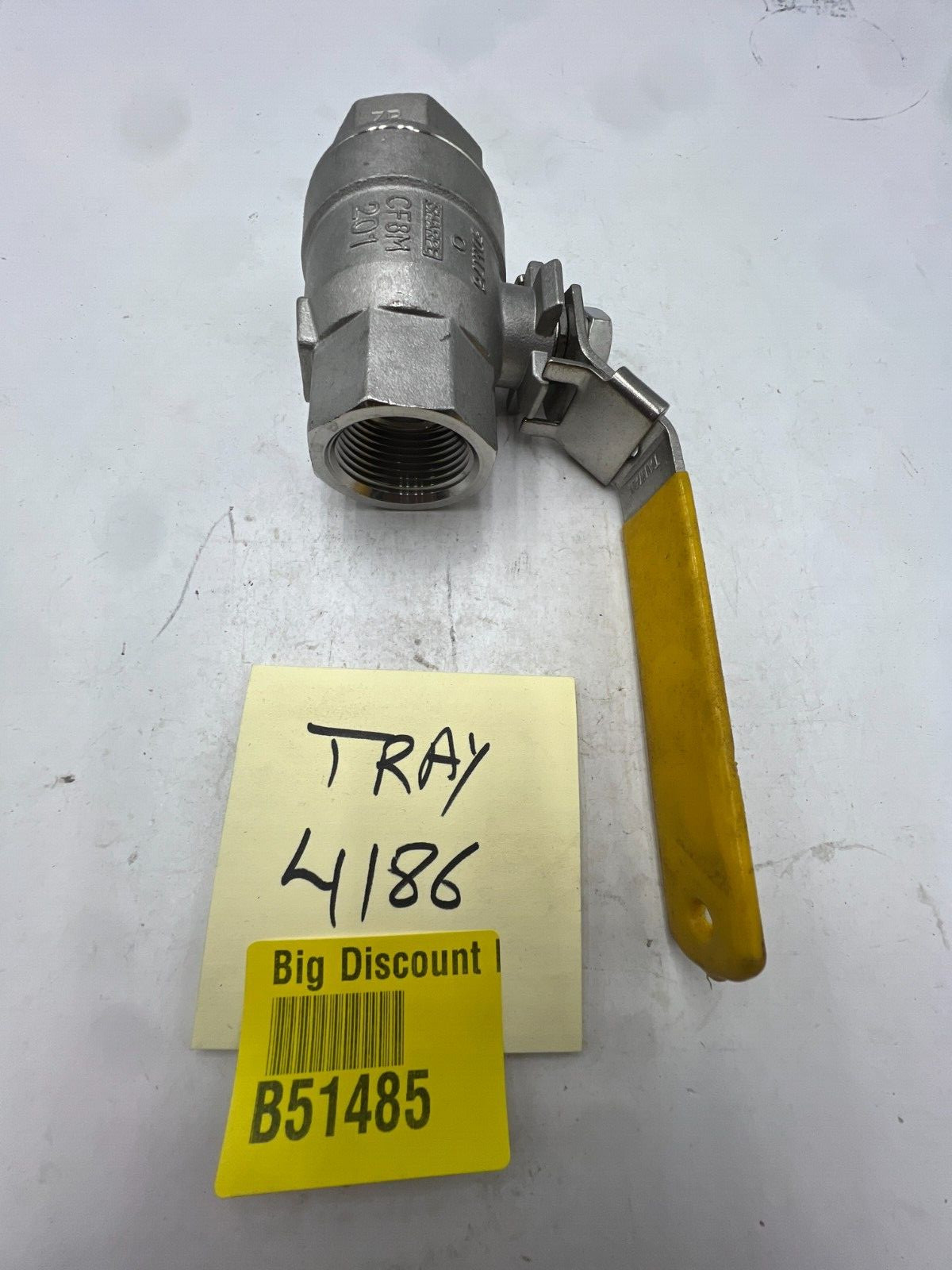 Sharpe CF8M Inline Ball Valve 1” 1000PSI C.W.P. 201