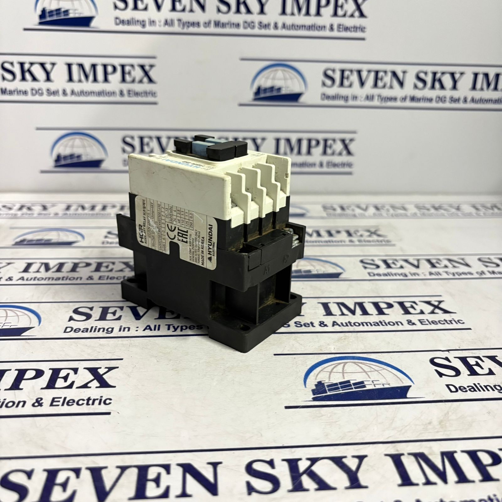 HYUNDAI HGR 22 AUXILIARY RELAY CONTACTOR