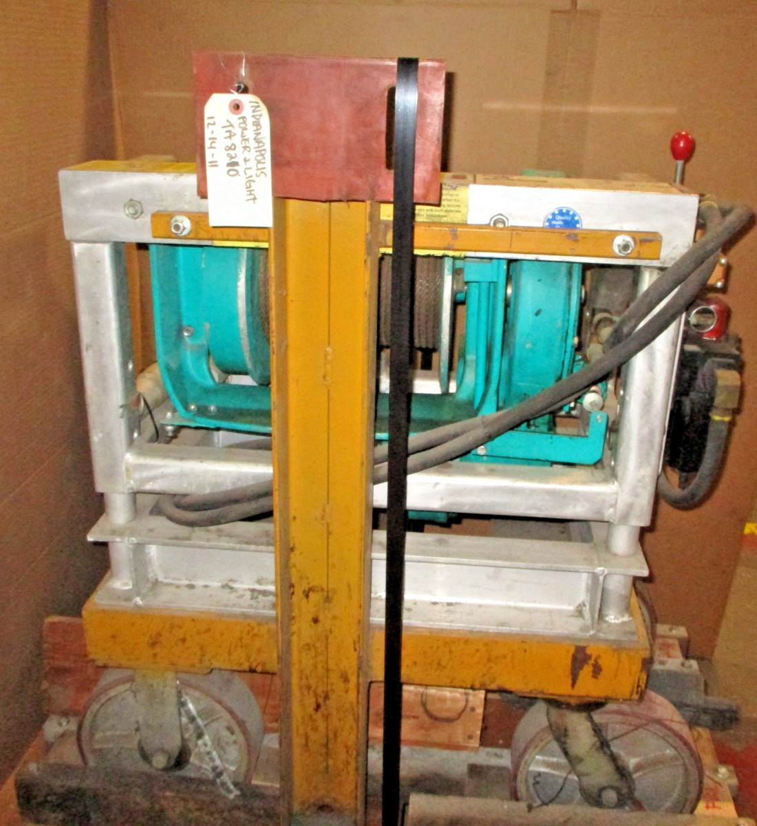 Spider LSR-1 Max. Load Cap. 1000LBS 120PSI 500FT Wire Rope 5/16″ 53575IPL