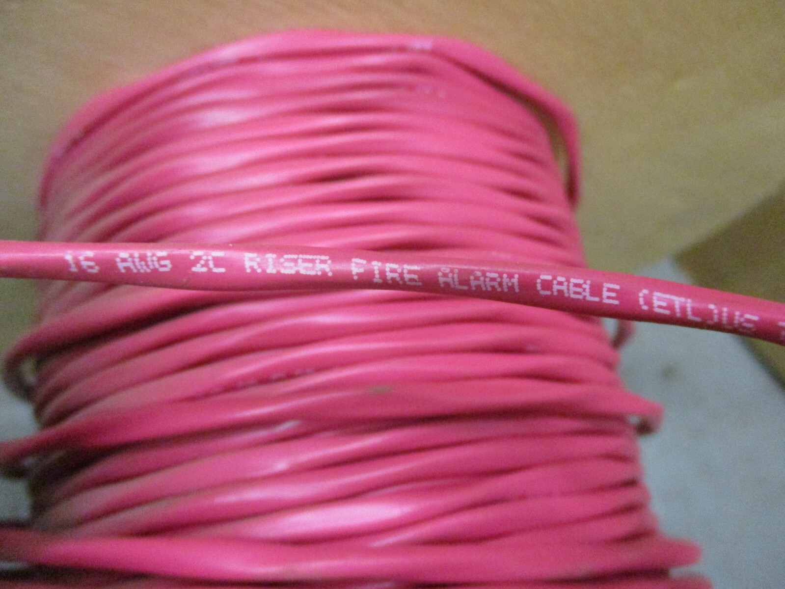 16 AWG 2C Riser Fire Alarm Cable Type FPLR CMR CL2R 16-2C SOL BC FPLR A5947LR
