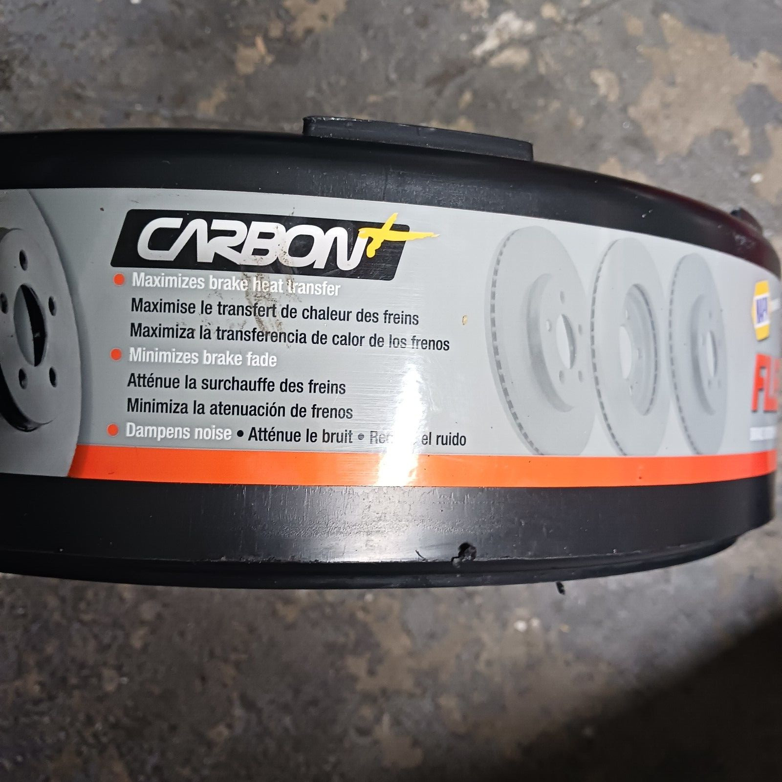 Napa Fleet FT880758 Disc Brake Rotors