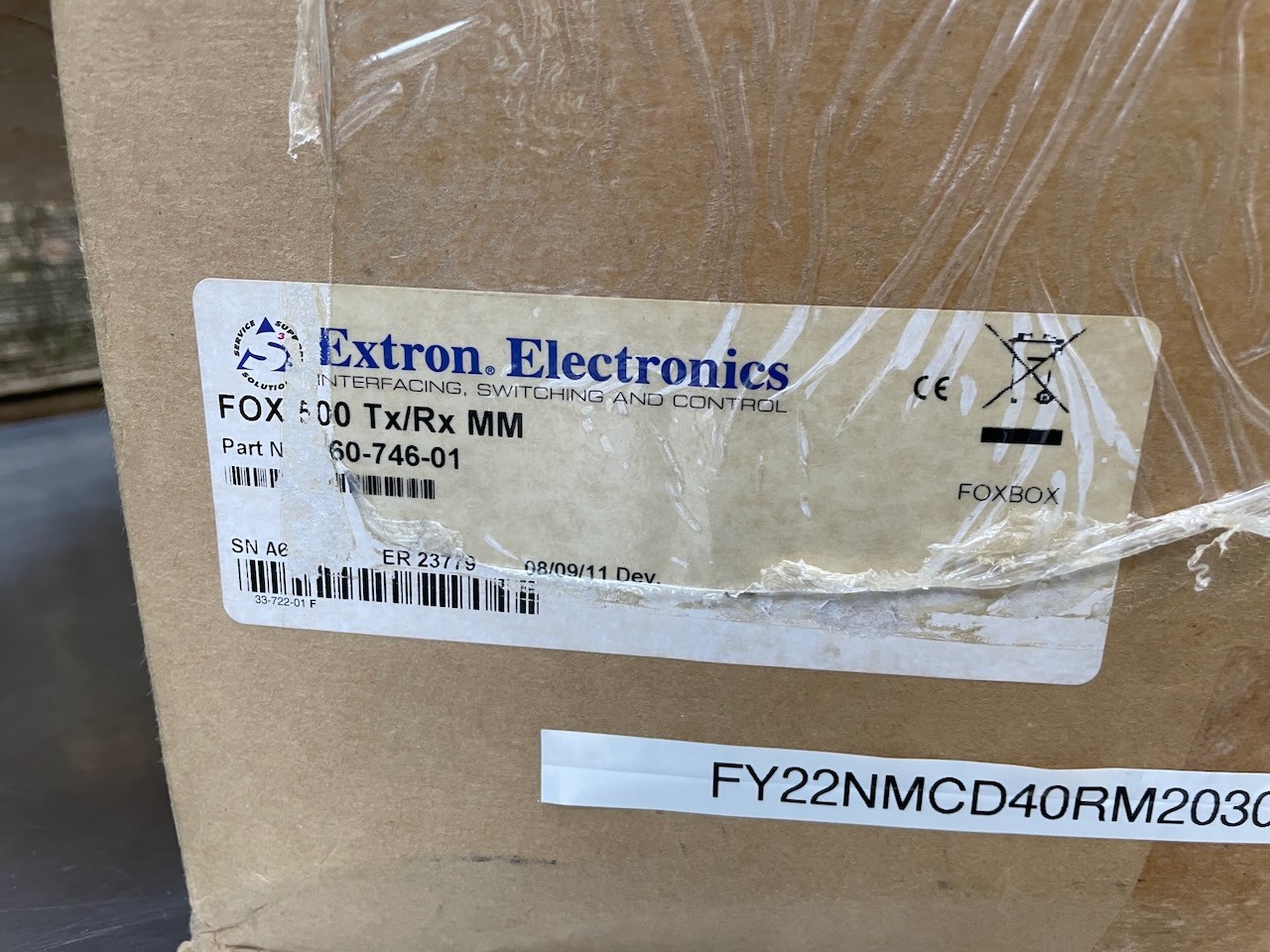 Extron Electronics Fox 500 Tx & Rx Fiber Optic Transmitter with Accessories NIB