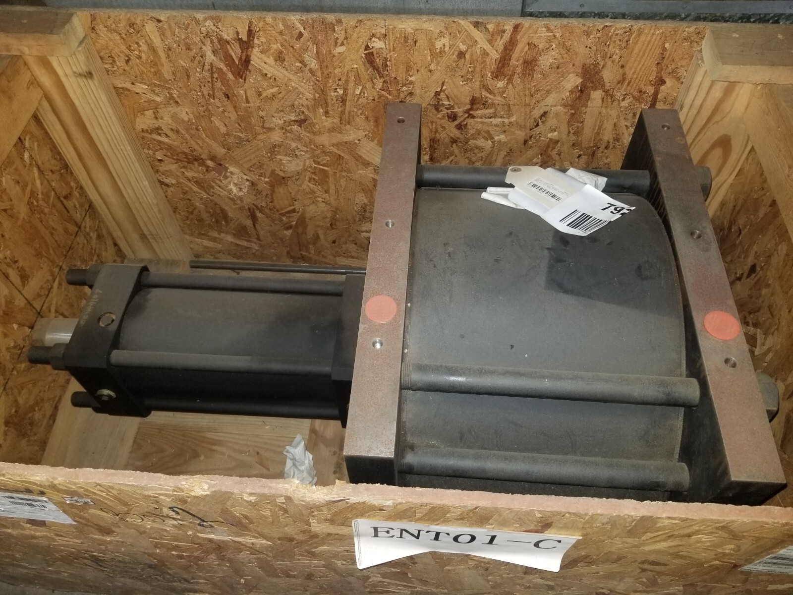 Atwood & Morrill 24753771 Hydroline 20in. 1-1/4in. 10in. Double Acting Pneu. Cyl