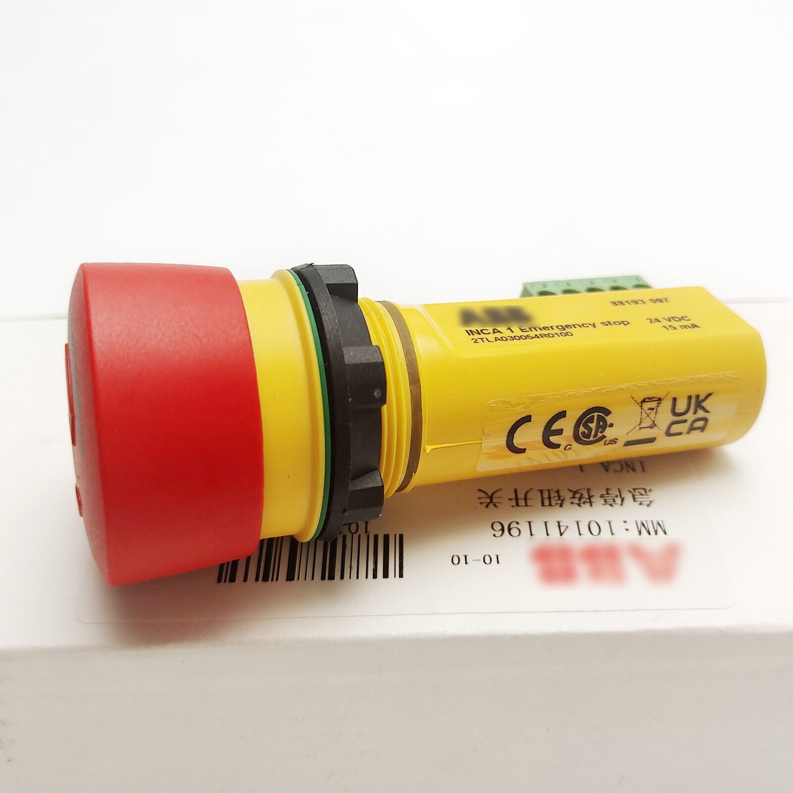 1PCS New ABB INCA 1 2TLA030054R0100 Emergency Stop Button Free Delivery