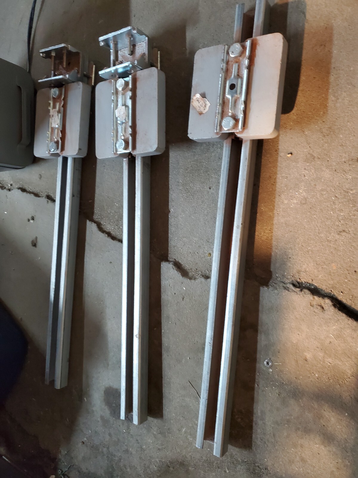DEMAG CRANES counter weight 2kg & C rail fitting 851 441 44 kbk I II II-H