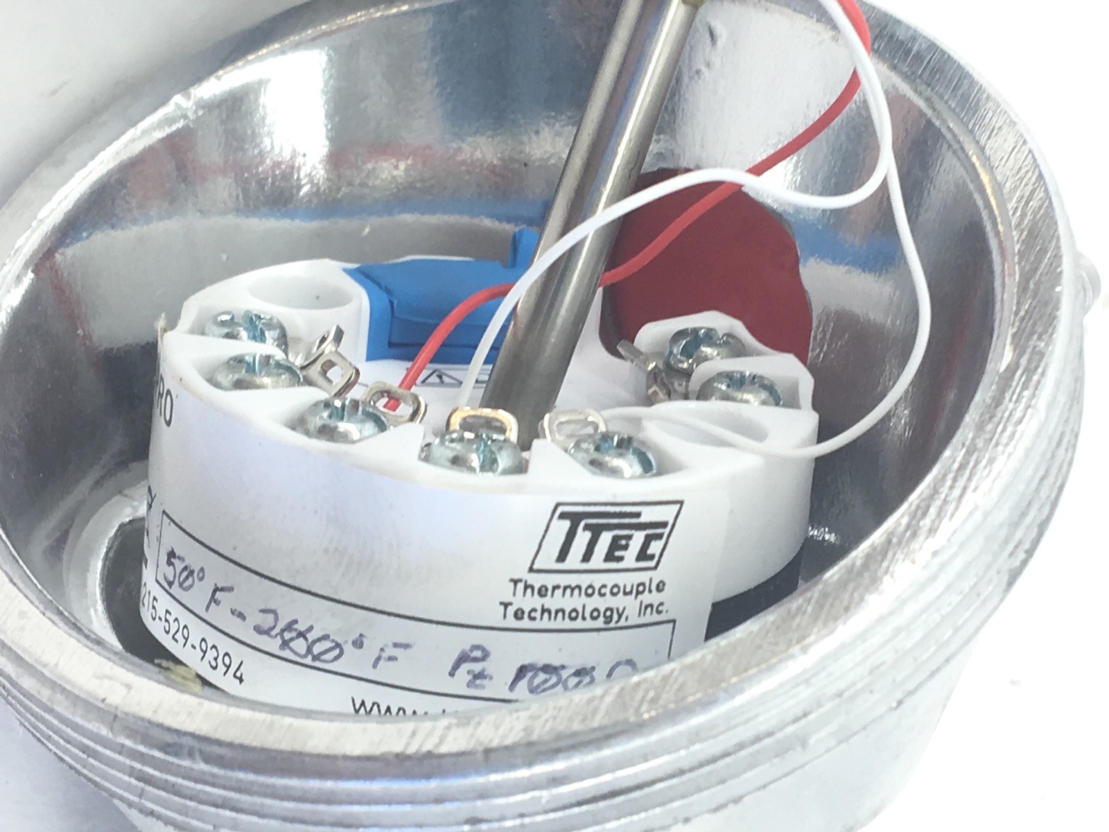 THERMOCOUPLE TECHNOLOGY TTEC 420PRO THERMOCOUPLE PT100 50°F to 200°F (H20)