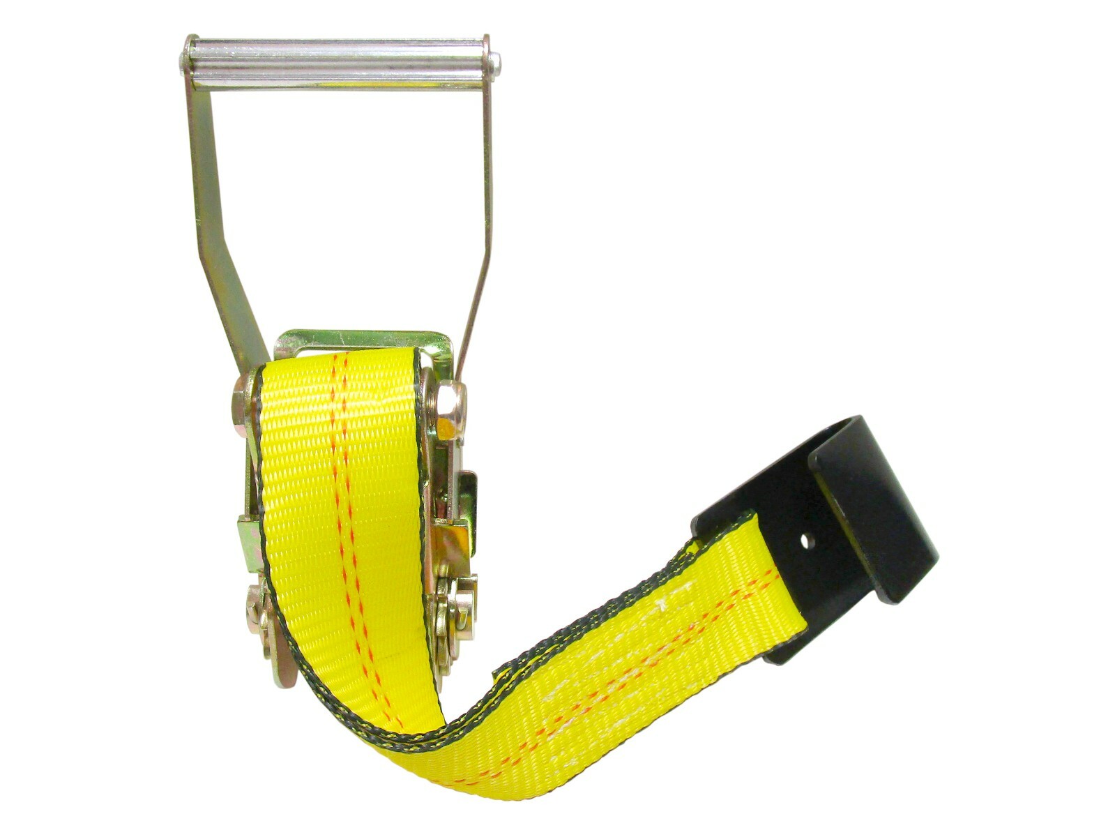 2″ x 30′ Ratchet Tie-Down Strap w/ Flat Hooks, WLL 3,335 lbs Trailer, ATV, Auto