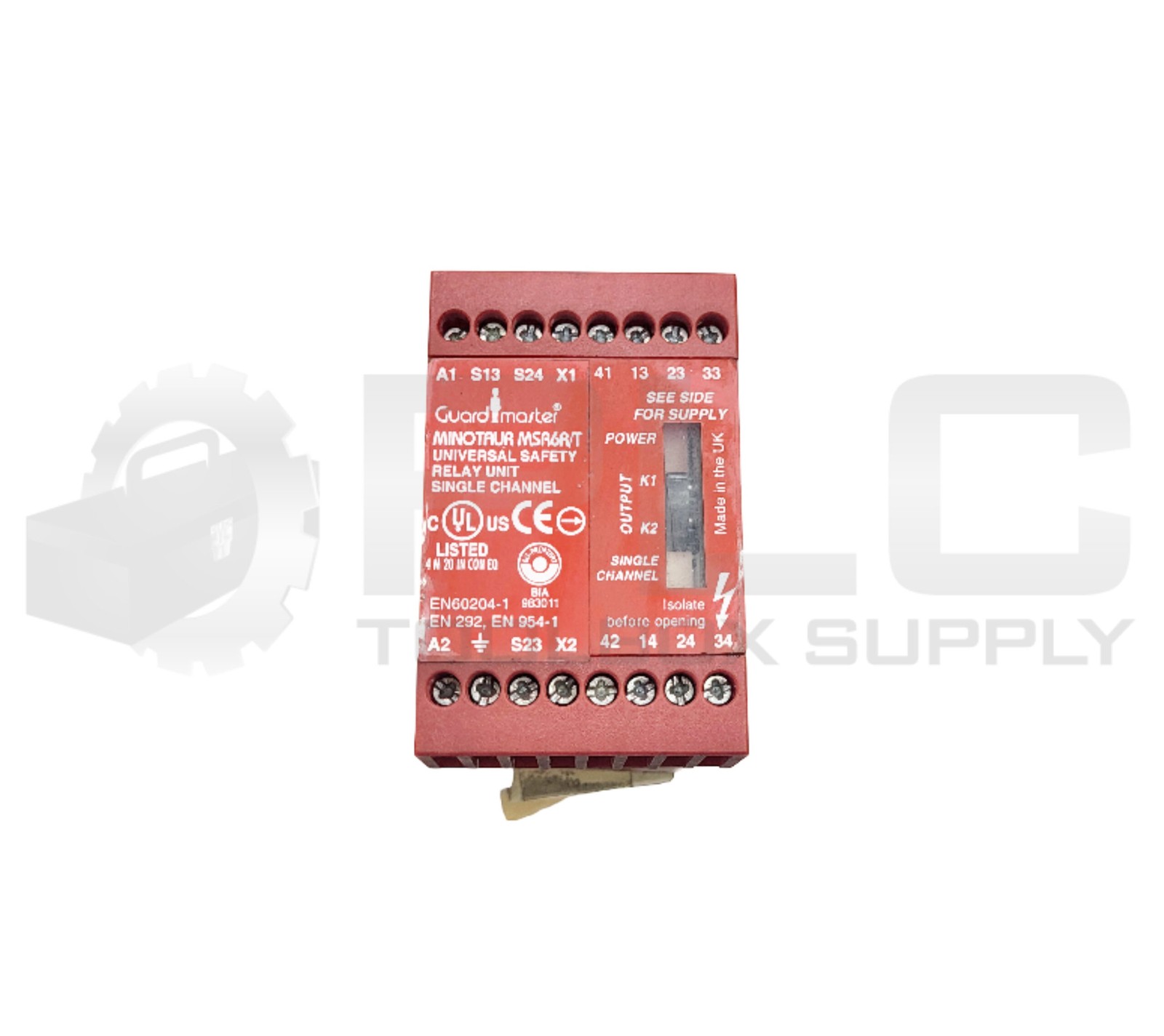 ALLEN BRADLEY 440R-C23017 /A UNIVERSAL SAFETY RELAY UNIT 24V AC/DC 165618