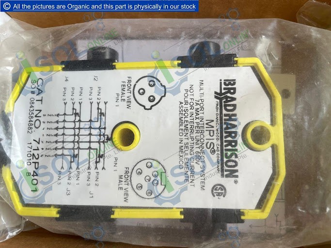 Brad Harrison 712P401 MPIS Multi-Port Interconnect System 600V 7A