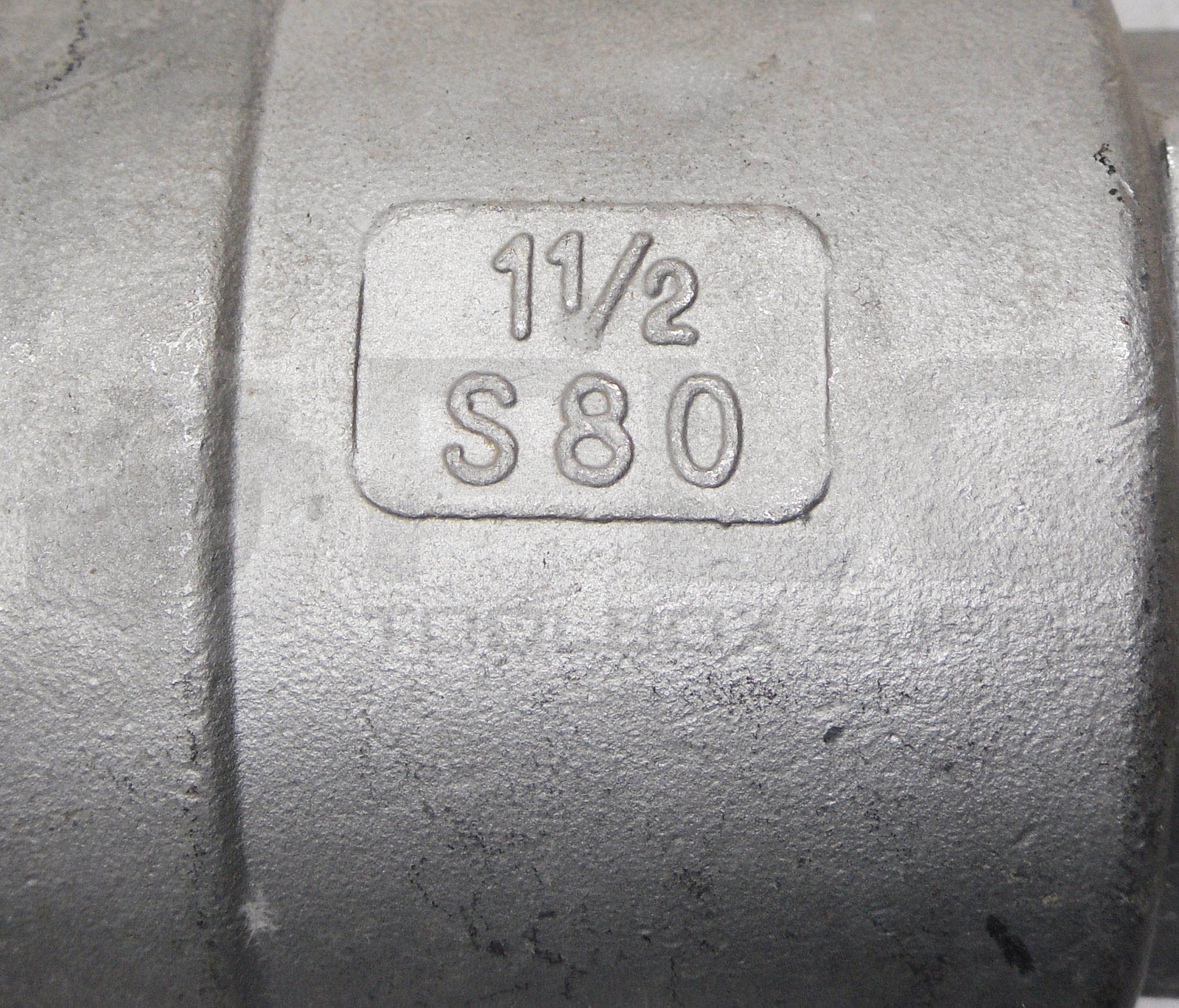 NEW FLOWTEK S80 BALL VALVE 1-1/2″ CF8M WOG