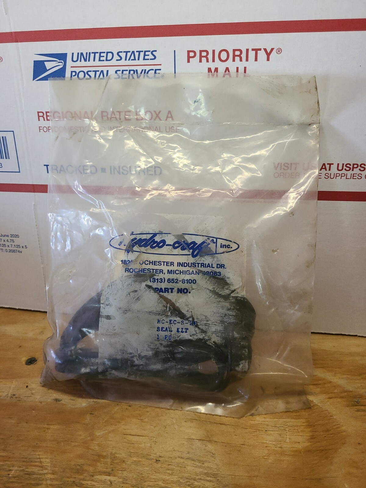 HYDRO-CRAFT ..HC-EC-S-14..SEAL KIT….NOS…SEALED BAG…