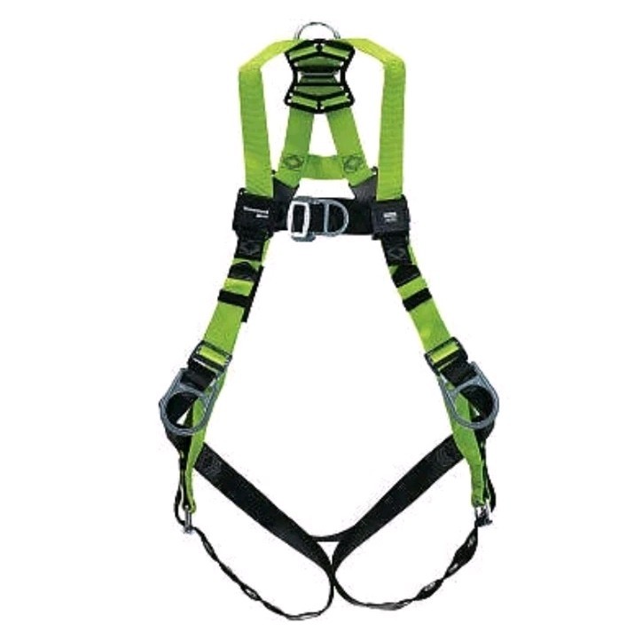 Honeywell Miller H500 Full-Body Harness, Universal, Mating Chest/Tongue Buckles