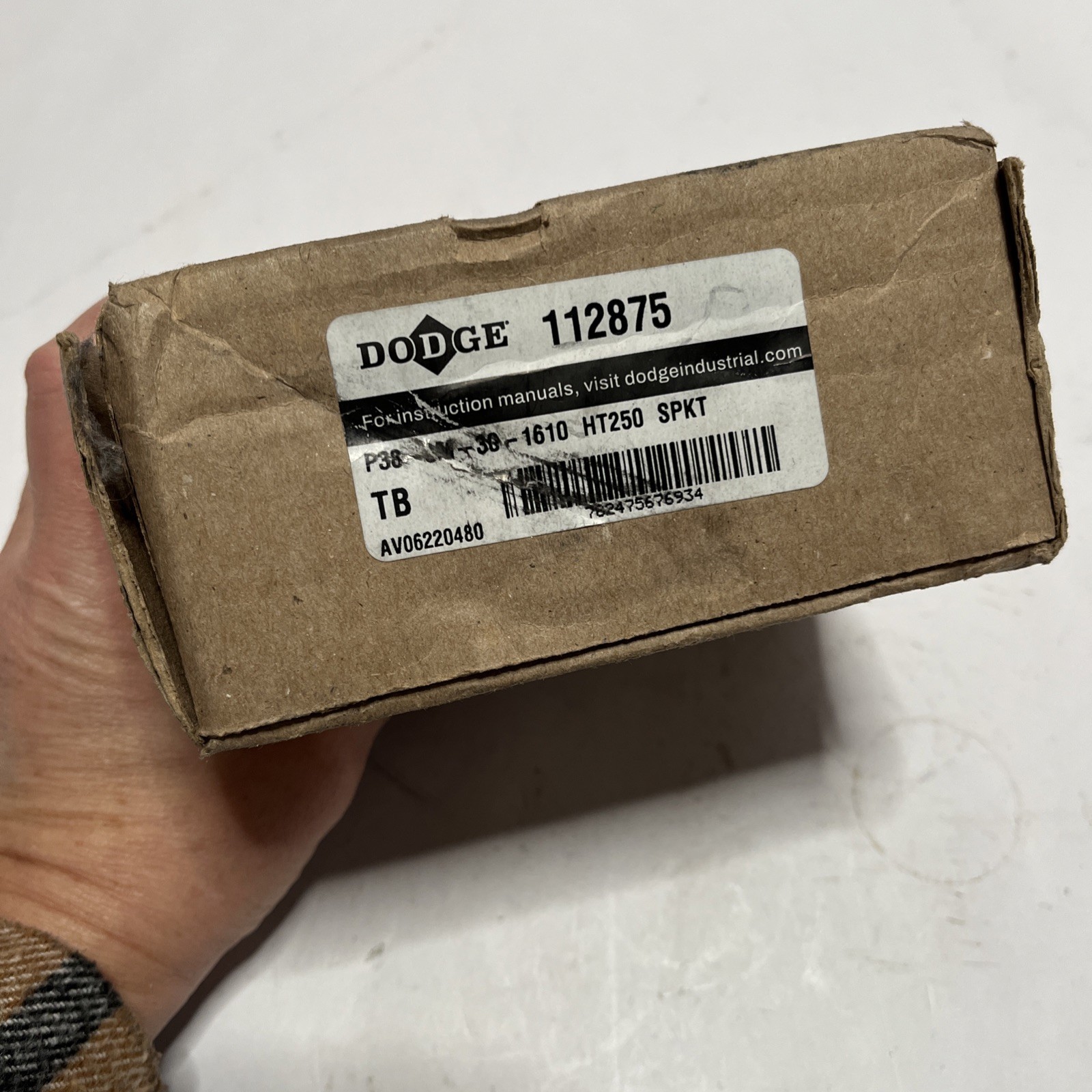 DODGE 112875 P38-8M-30-1610 HT250 Belt Sprocket New Sealed Box