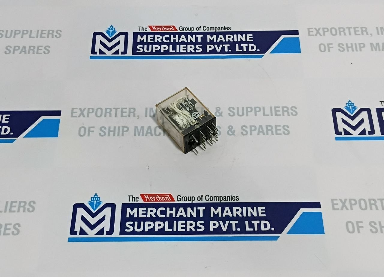 Omron MY4N-D2 24VDC Auxiliary Relay 5A 240VAC 5A 28VDC (Unused New)