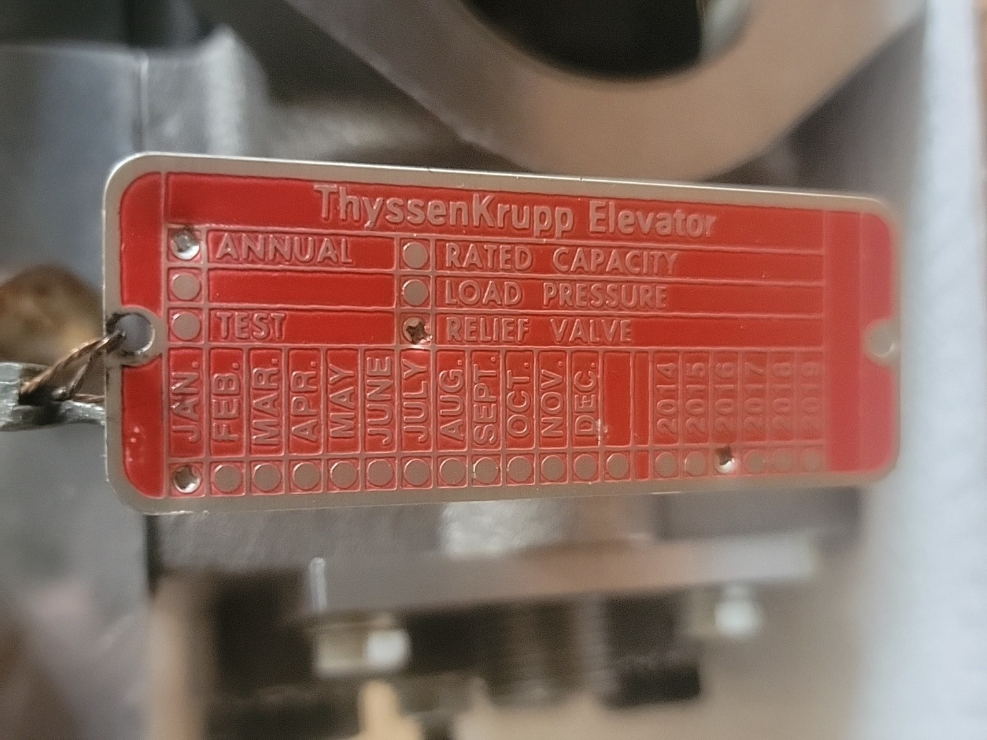 ThyssenKrupp I-2 Elevator Oildraulic Controller 7505AE1 Integral Valve – READ