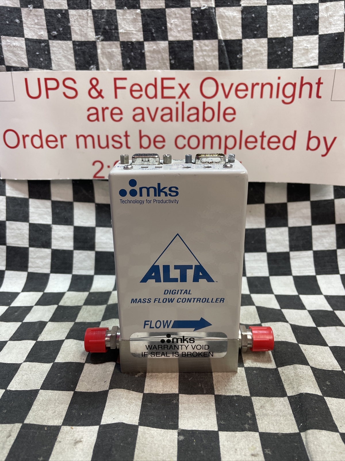 MKS MASS FLOW CONTROLLER 1/4″ VCR, 1480A-27019, 1480A27019, 200 SCCM, Gas AR