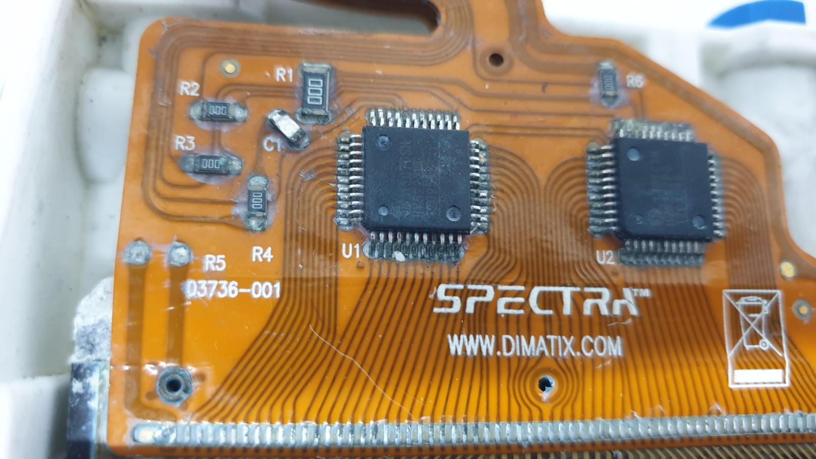 Spectra Dimatix Printhead 03736-001 for Kornit Printer P/N: 03736-001