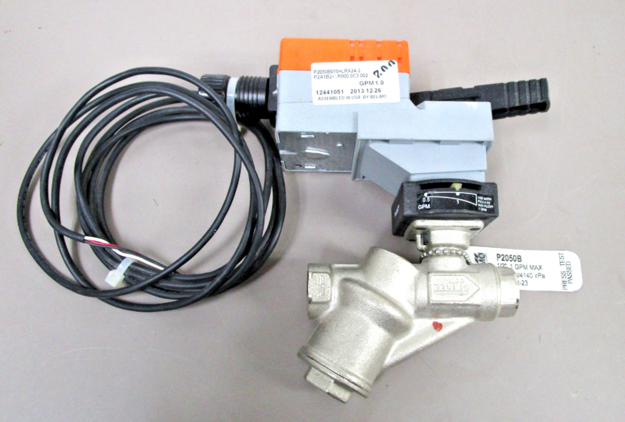 Belimo P2050B010+LRX24-3 CCV 1/2″ Characterized Control Valve Assembly