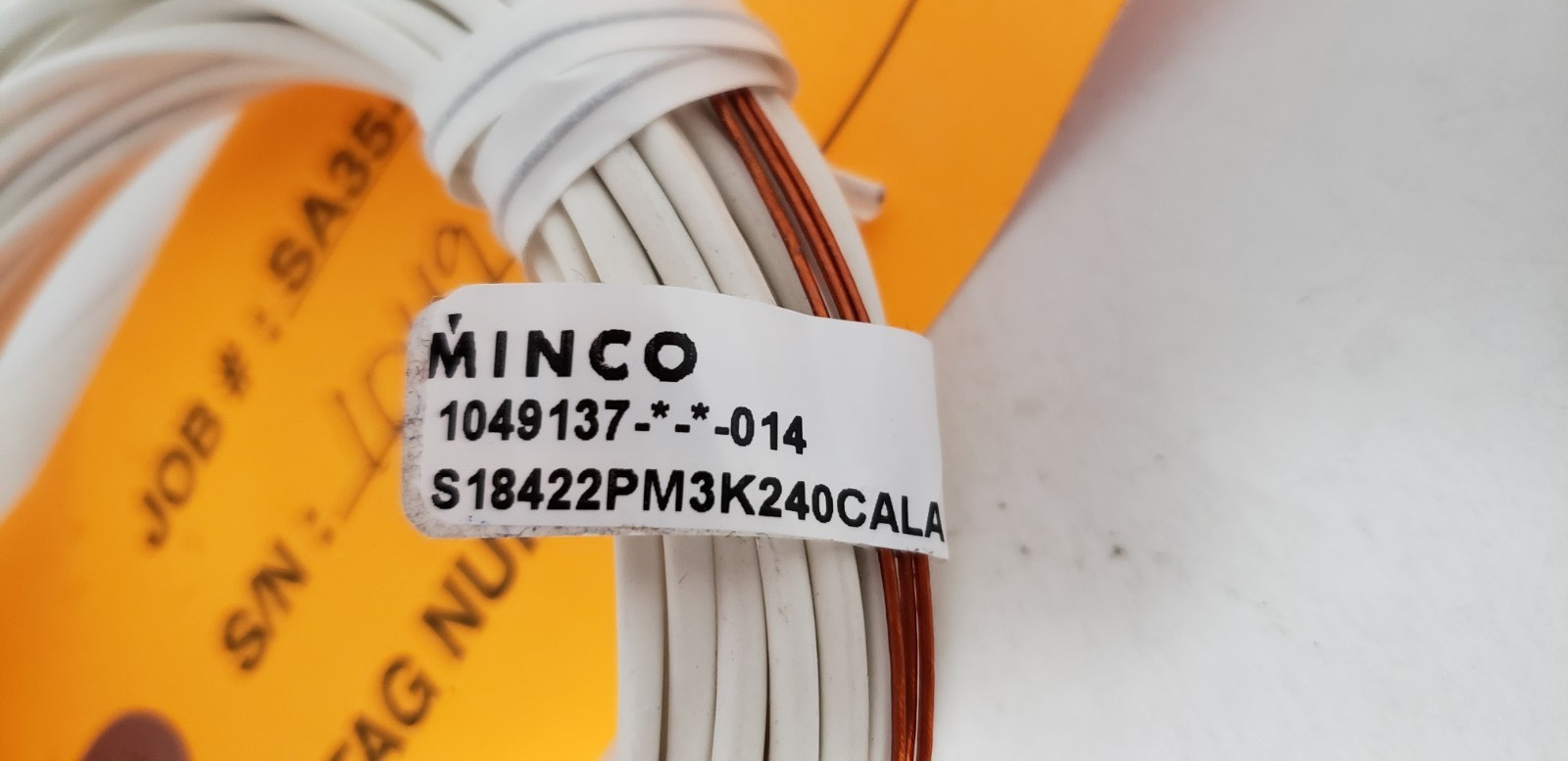 MINCO S18422PM3K240CALA SINGLE-ELEMENT RTD SENSOR, 0.125″, 240″, NNB