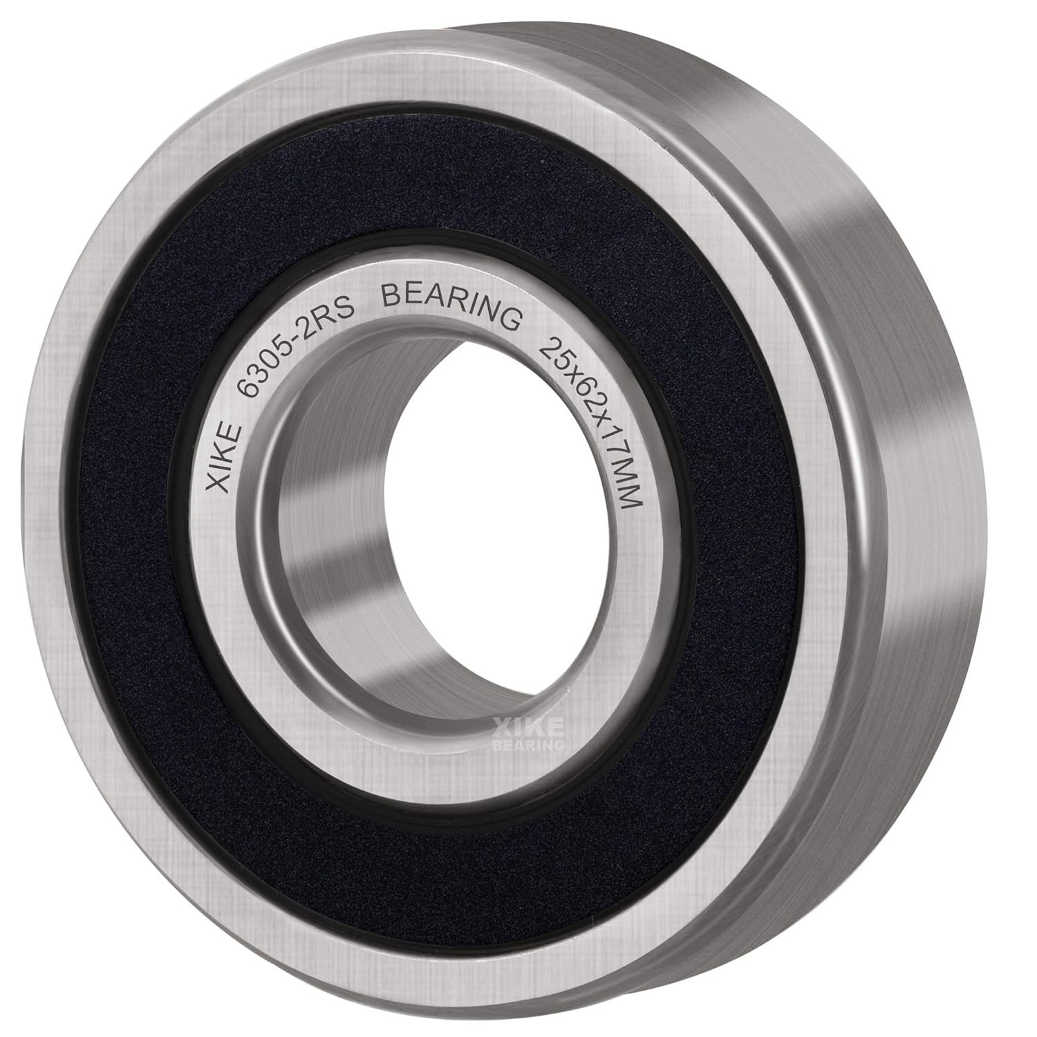XiKe 2 Pcs 6305-2RS Deep Groove Ball Bearings 25x62x17mm