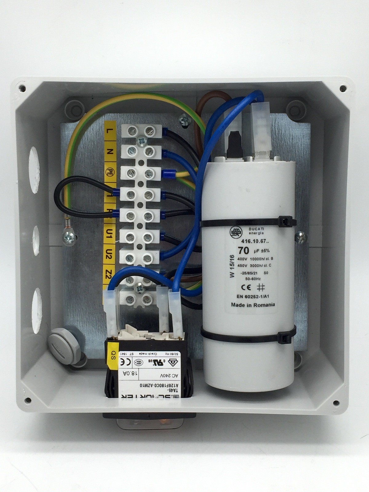 LOWARA QPC/22 Quadro Pump Control Box 220-230V 1~50Hz 16A 70M IP54 for Borehole