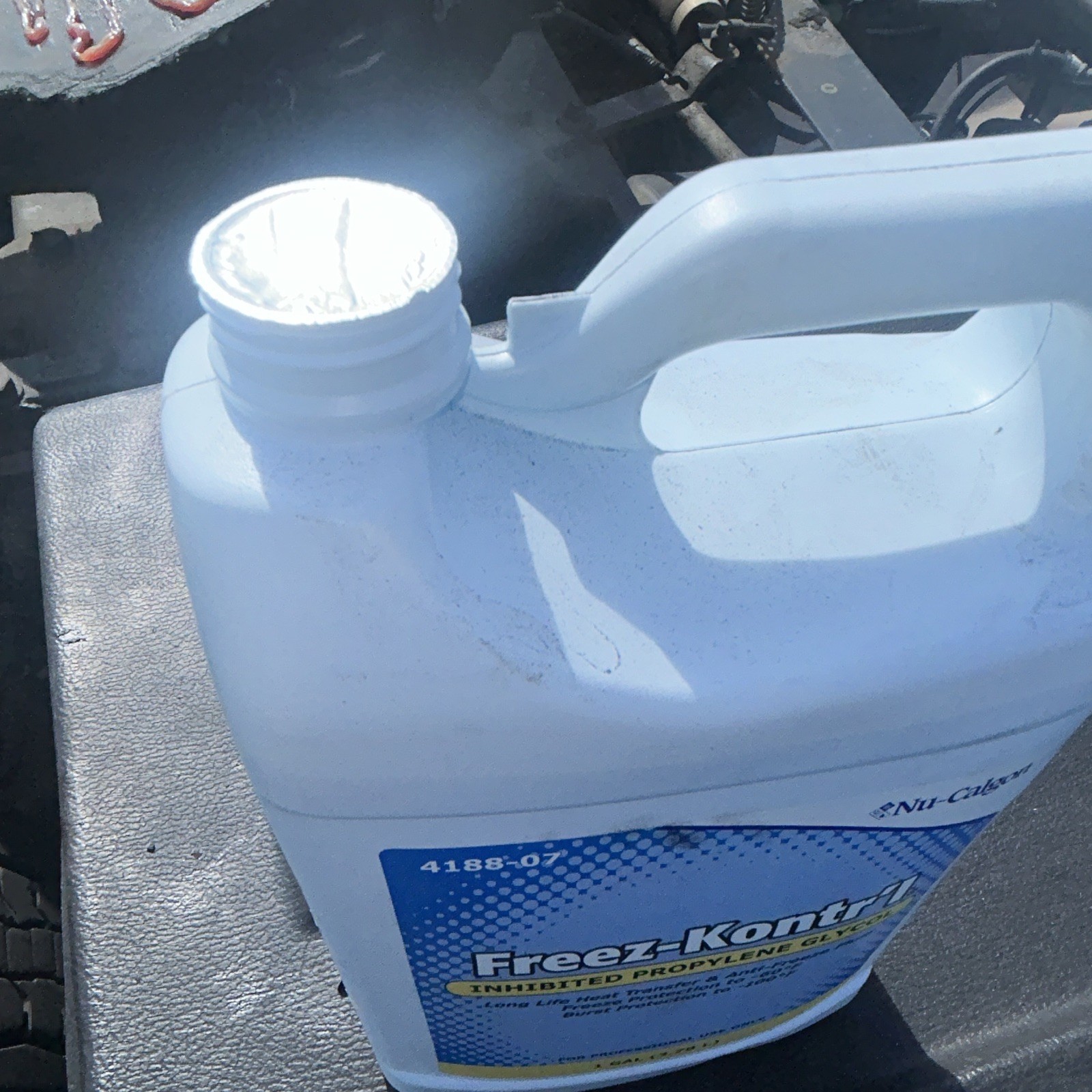 Nu-Calgon 4188-07 Glycol Freez-Kontr’l Freeze Protection 1 Gallon Bottle