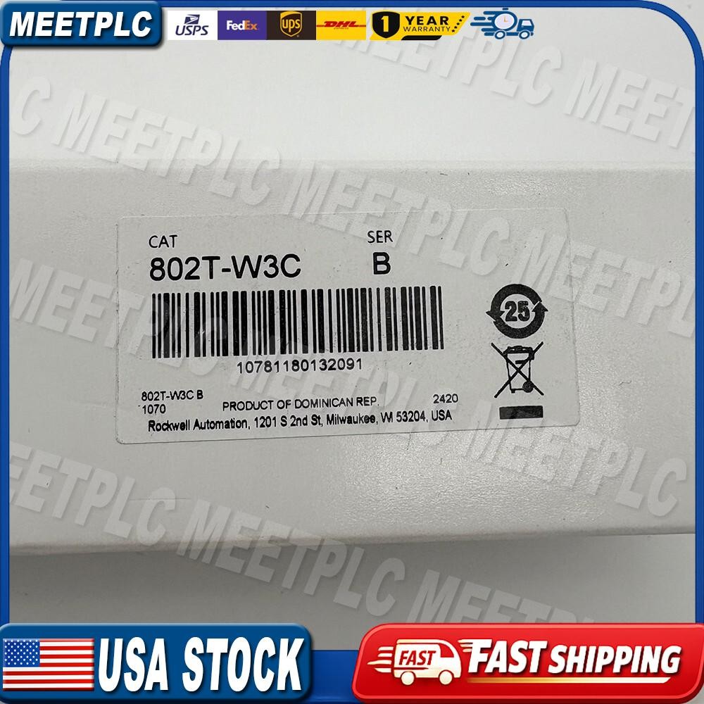 802T-W3C New Allen-Bradley Rod Lever 802T Limit Switch Levers in Stock 802TW3C