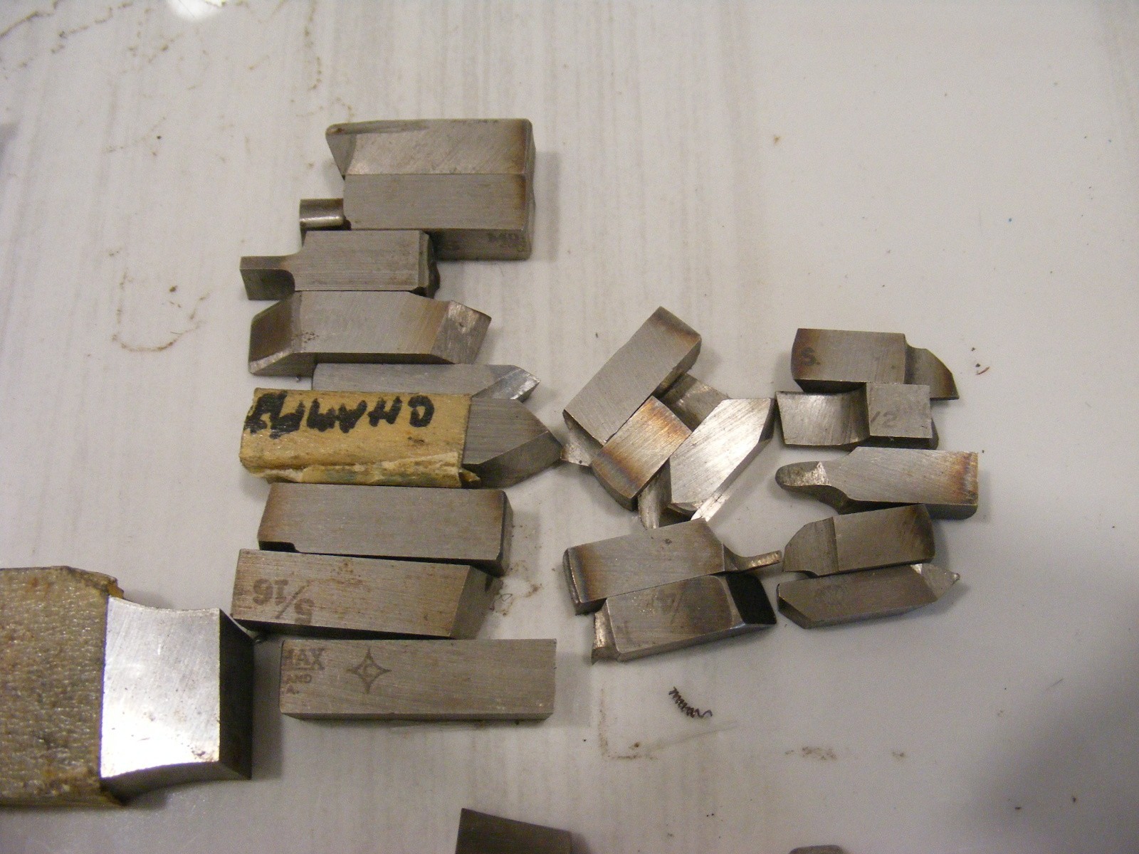75 END MILL CUTTERS blades IN ONE LOT FREE SHIPPING