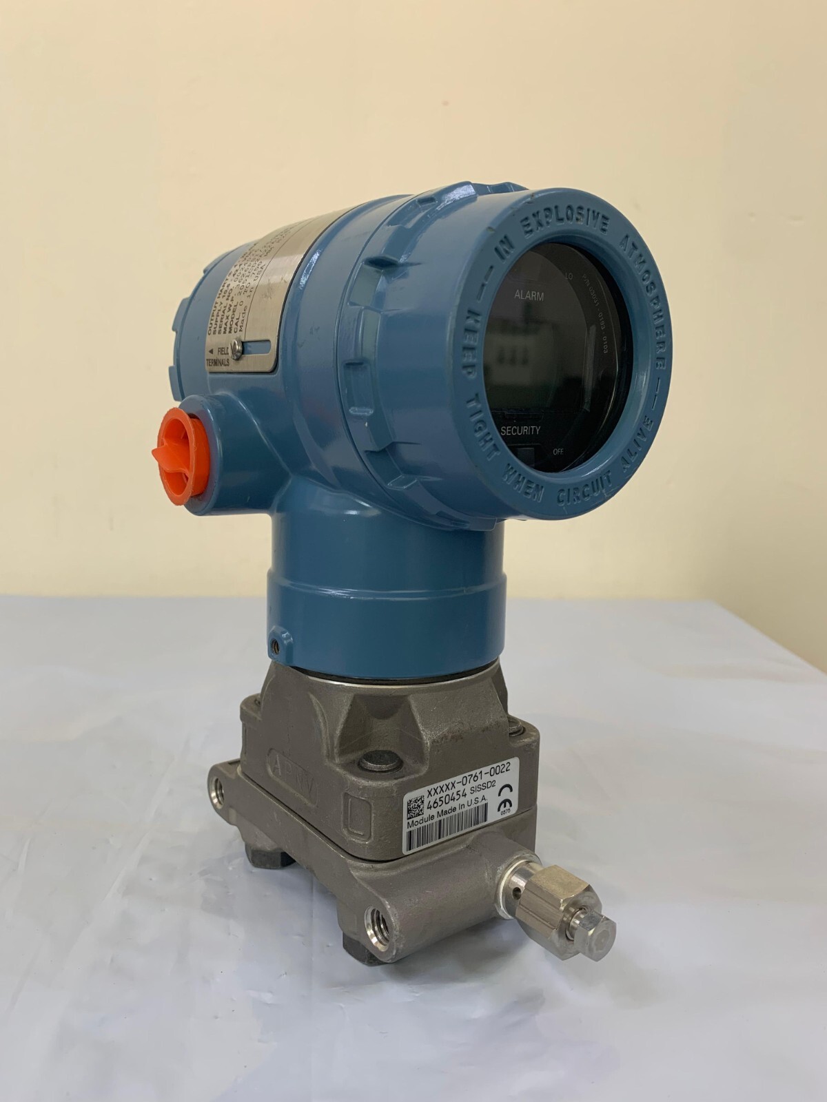 Rosemount / 2051 Pressure Transmitter / 2051CD2A22A1AB4L4M5Q4DF / 0 – 750 MM H2O