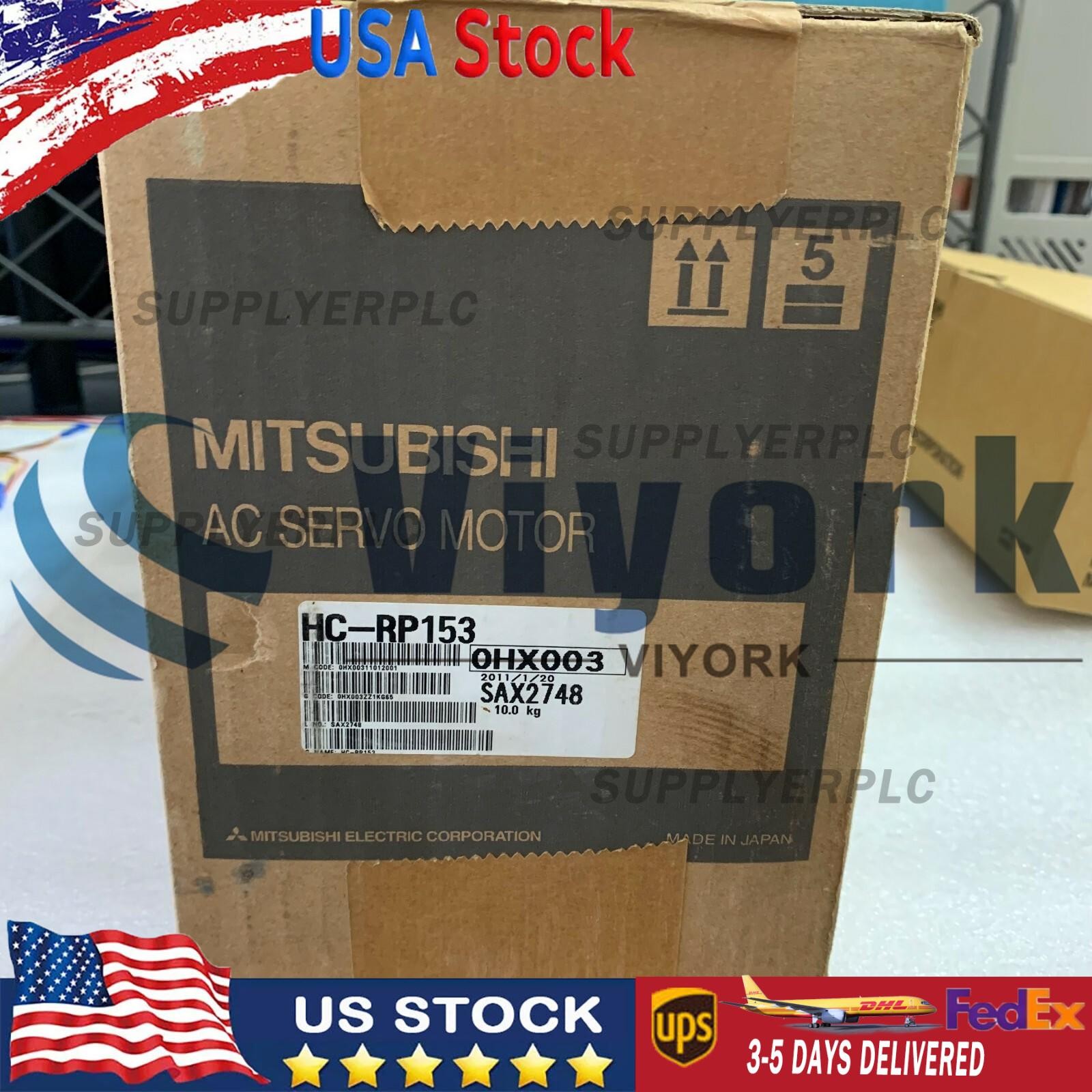 Mitsubishi HC-RP153 AC SERVO MOTOR SRVMTR 1.5KW 3000RPM NEW