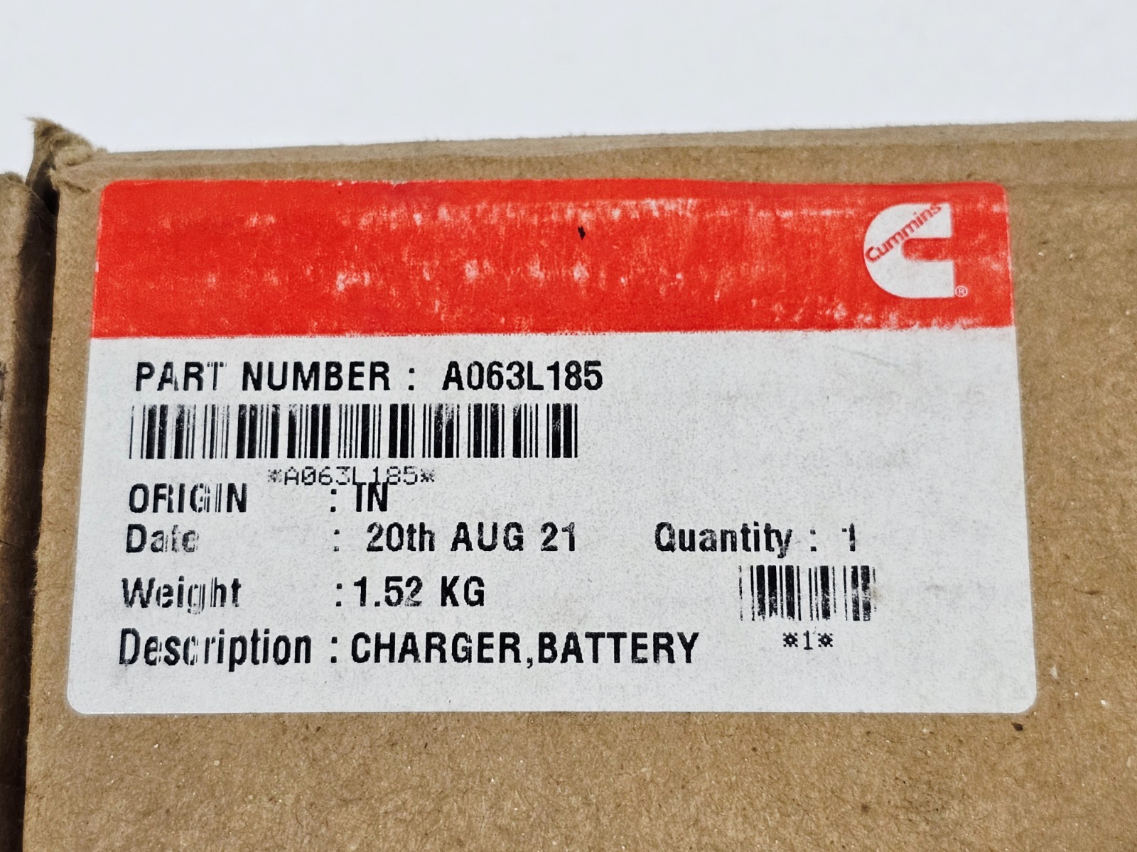 Cummins NUTECK B150-24 / A063L185 I/P:90-300 VAC O/P:24VDC 6A Battery Charger #1