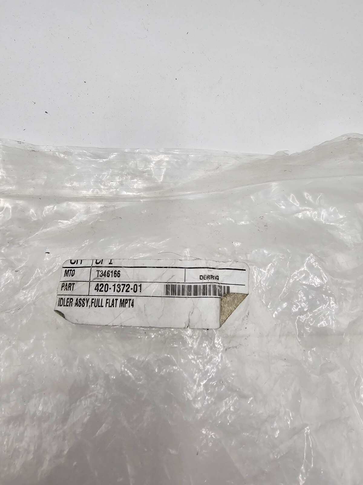 (QTY 2) Cummins-Allison 420-1372-01 Idler Assembly Full Flat MPT4, T346166