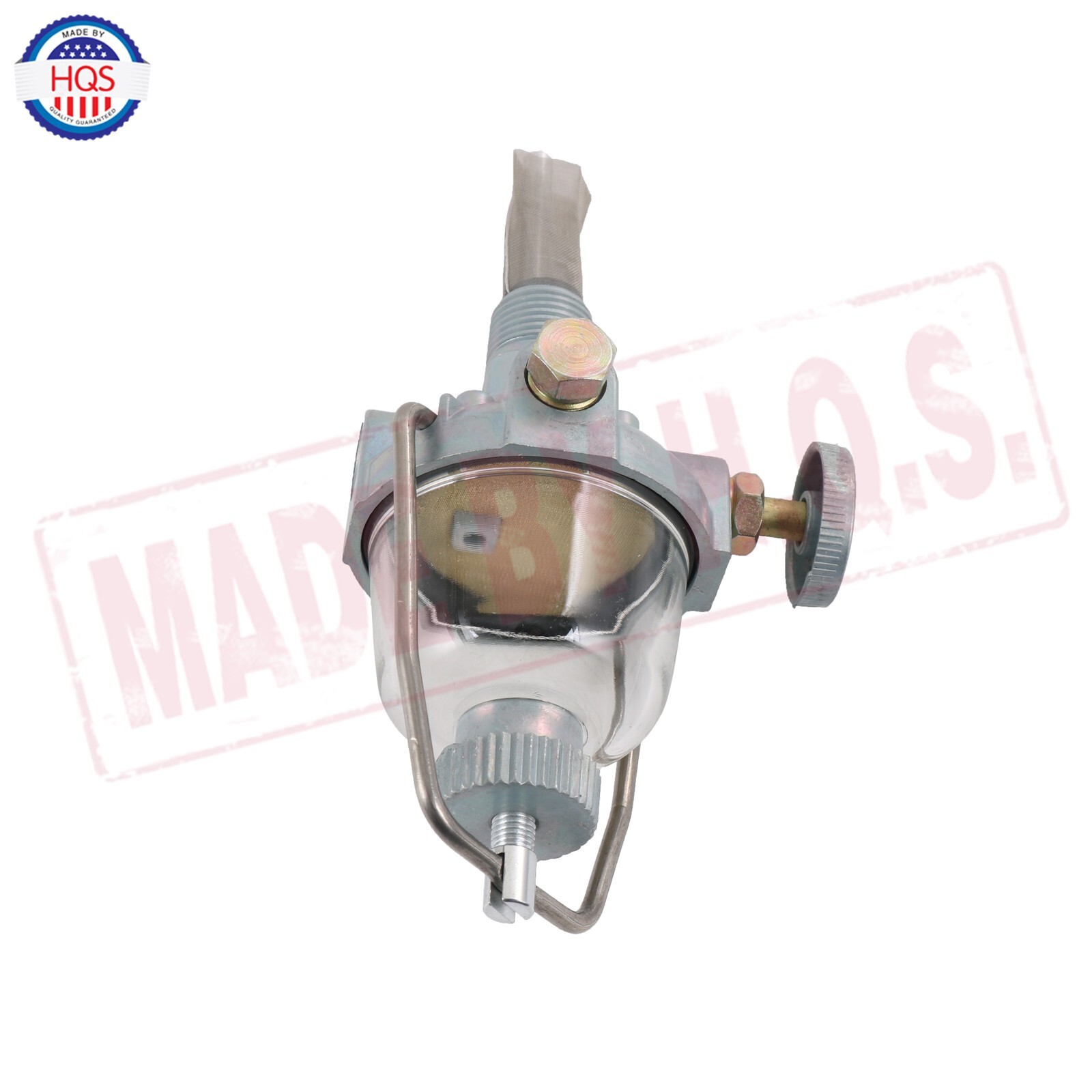 Gas Fuel Sediment Bowl For Ford NAA Jubilee 2N 8N 9N NAA9155 2N9155B w/ Shut Off