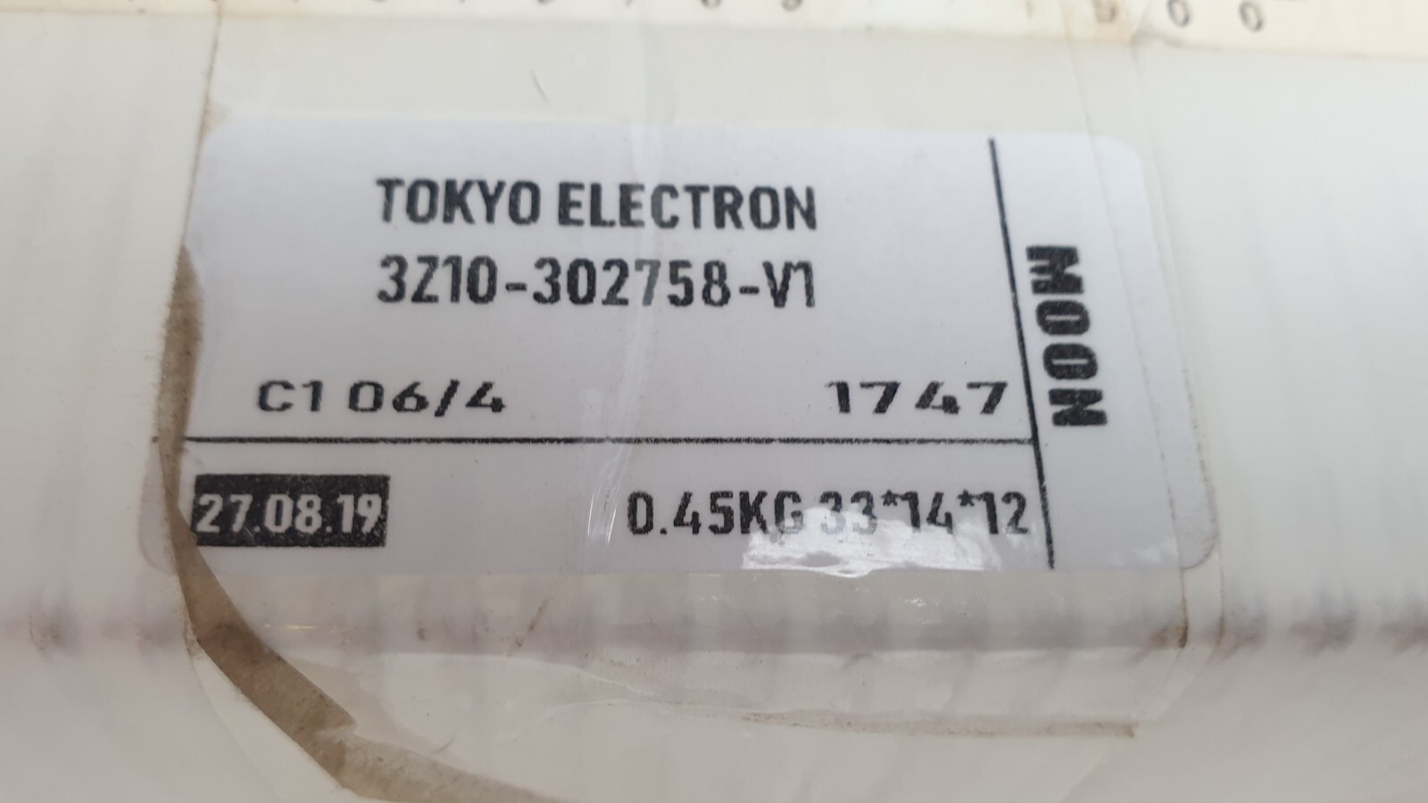 TEL Tokyo Electron 8Z039SU-796V1 Pipe C-Gas Inject