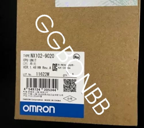 NEW Omron CPU NX102-9020 PLC Controller FedEx or DHL or UPS
