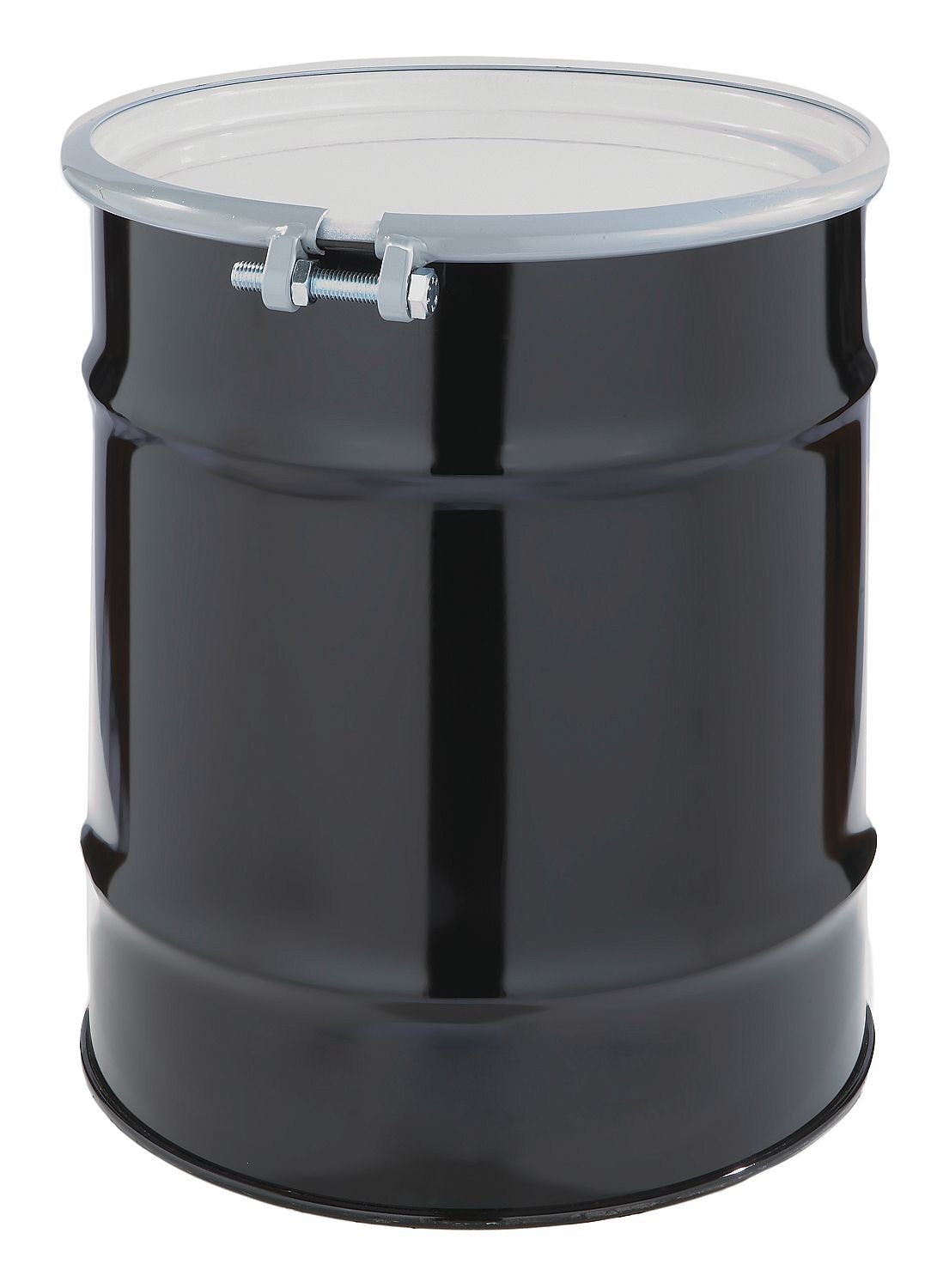 Transport Drum, Open Head, 20 gal., Black